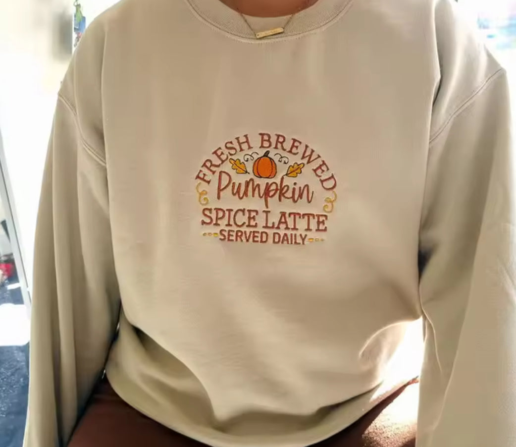 Adults Pumpkin Spice Sweatshirt