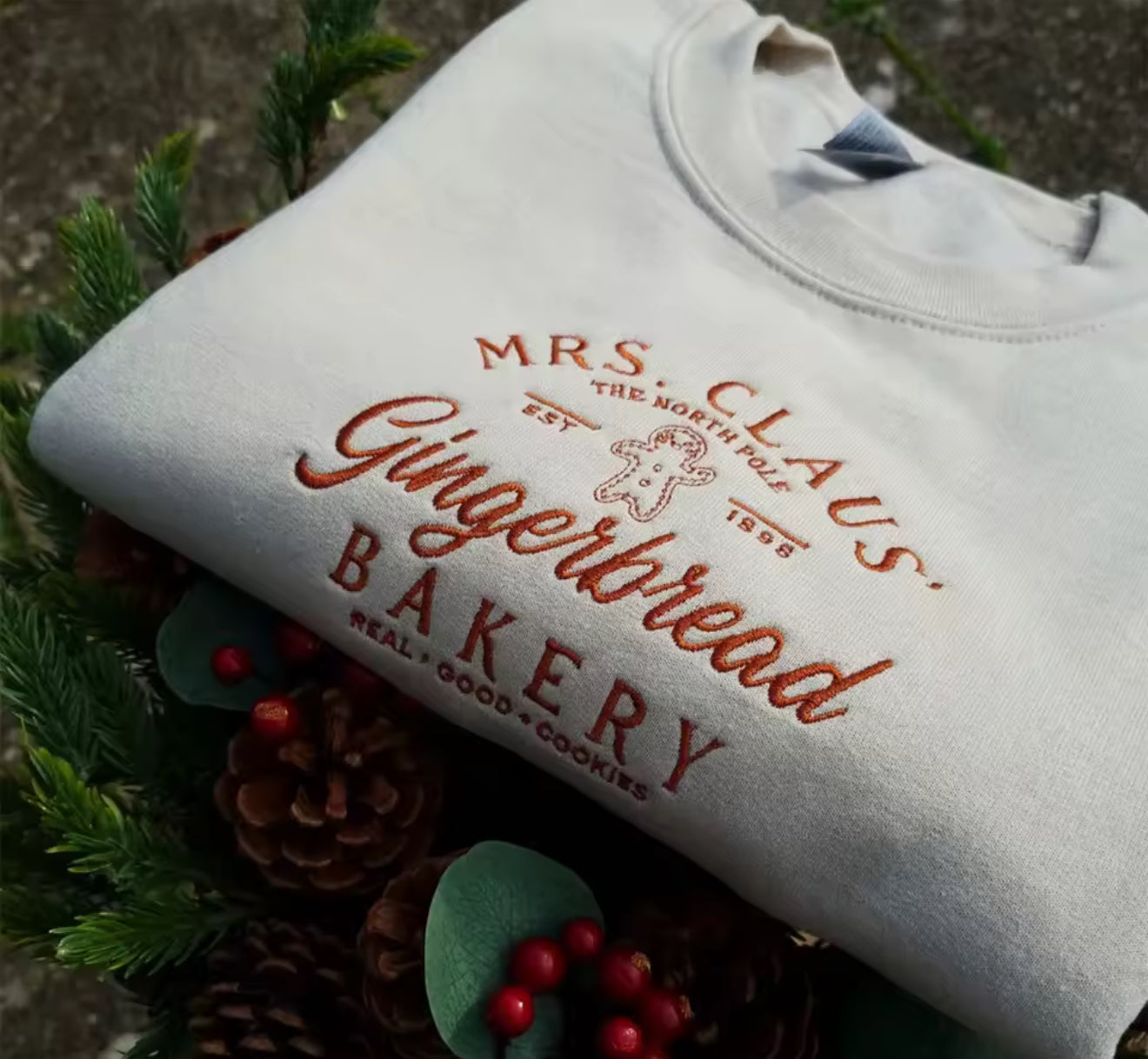 Adults Mrs Claus Sweatshirt