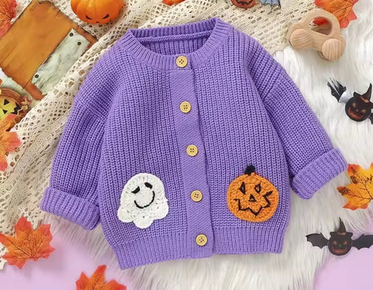 Halloween Cardigan Personalised