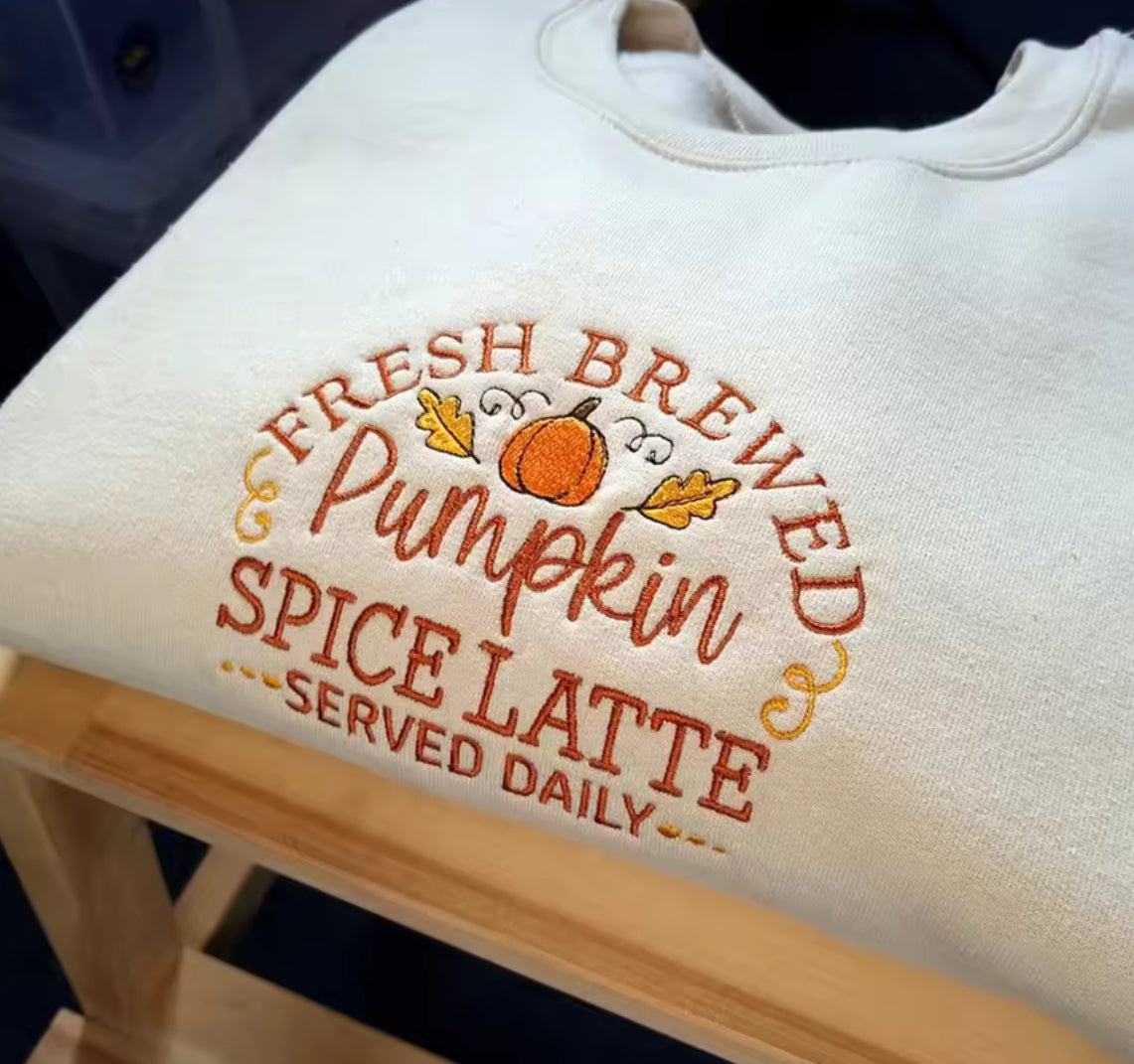 Adults Pumpkin Spice Sweatshirt