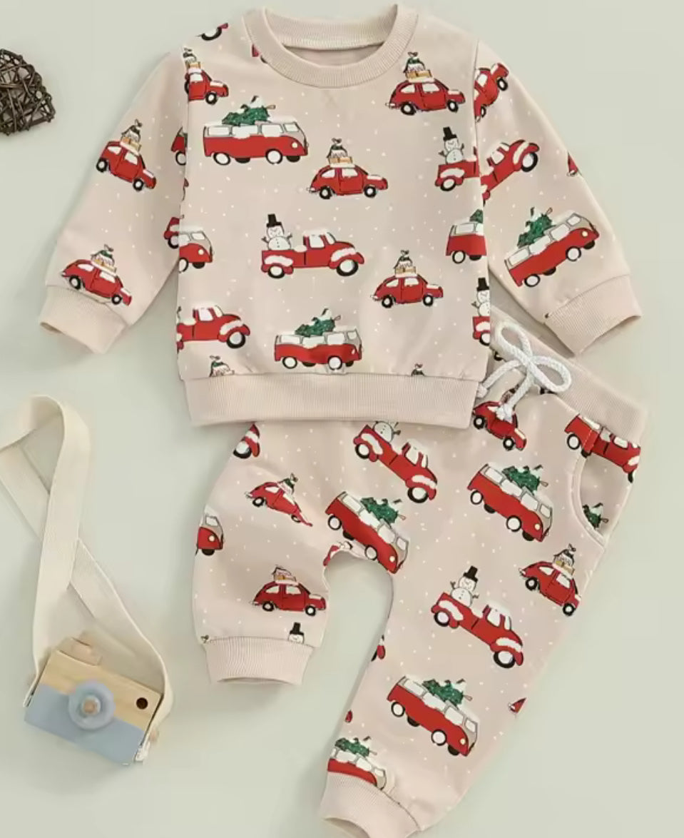 Christmas Sweatshirt Set