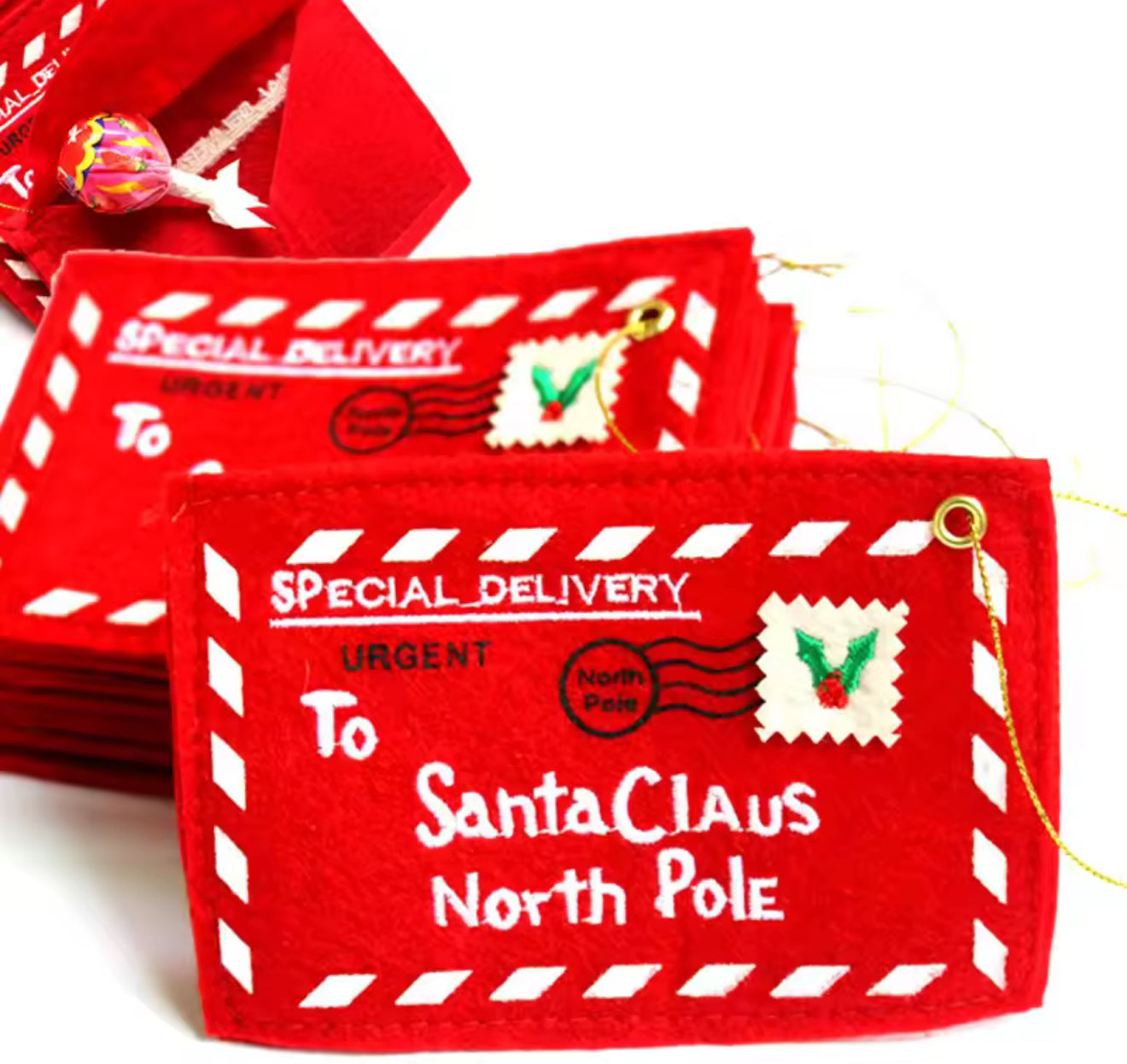 Felt Envelope Tree Decoration