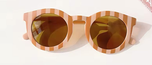 Check Stripe Sunglasses