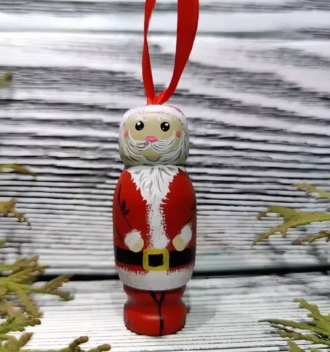 Hand Painted Tree Decoration