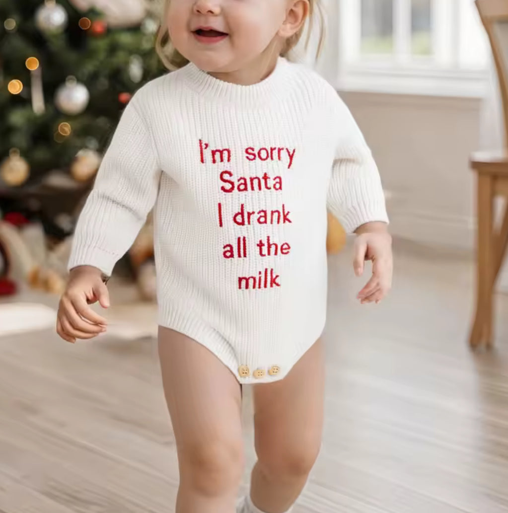 Sorry Santa Romper