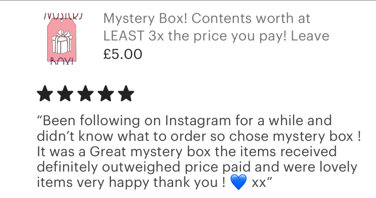 Halloween Mystery Box
