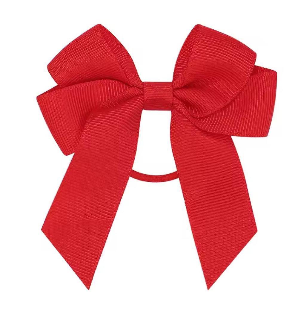 Hair Bobble/Tie Bow Personalised