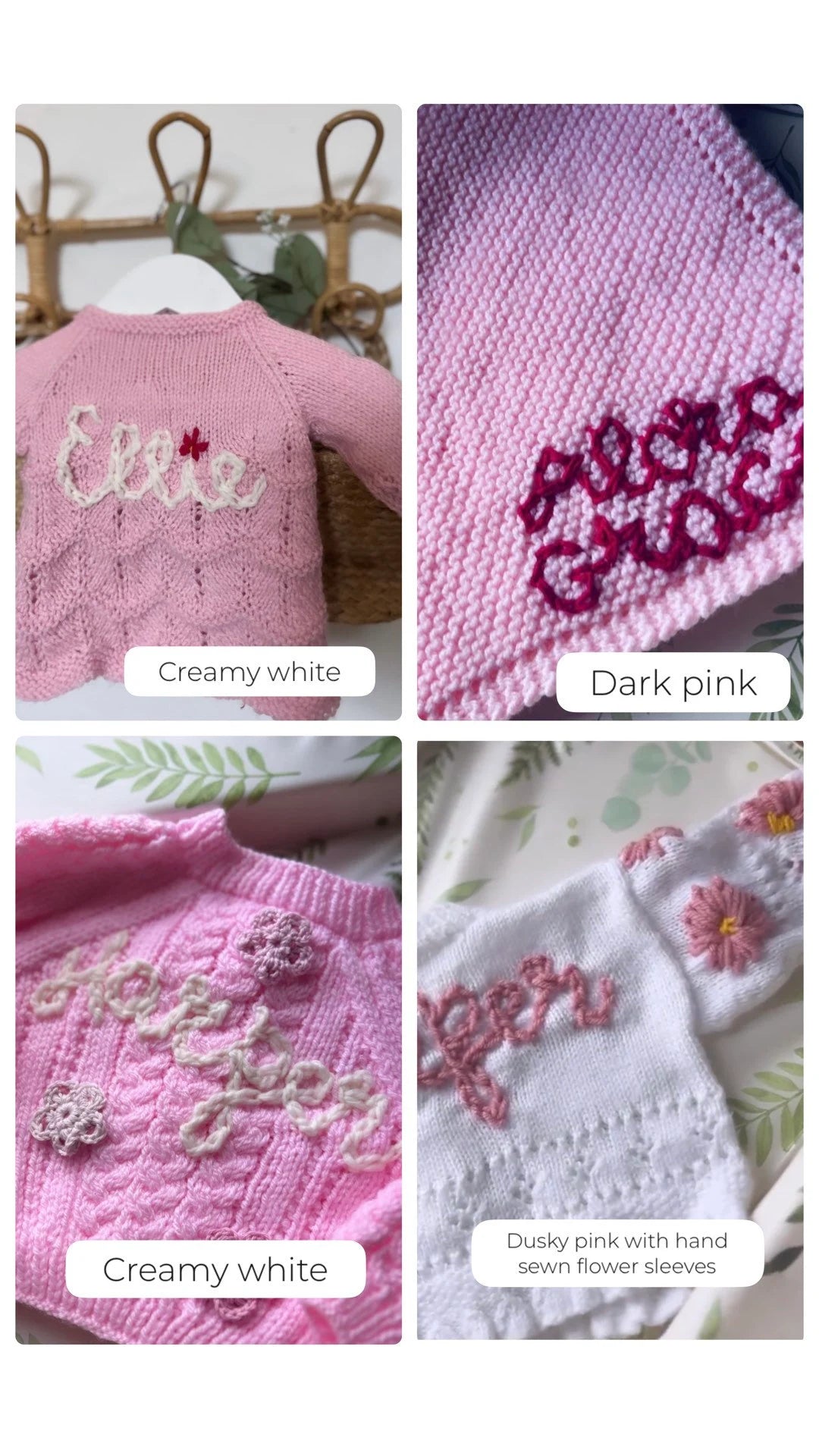 Personalised Knit Cardigan