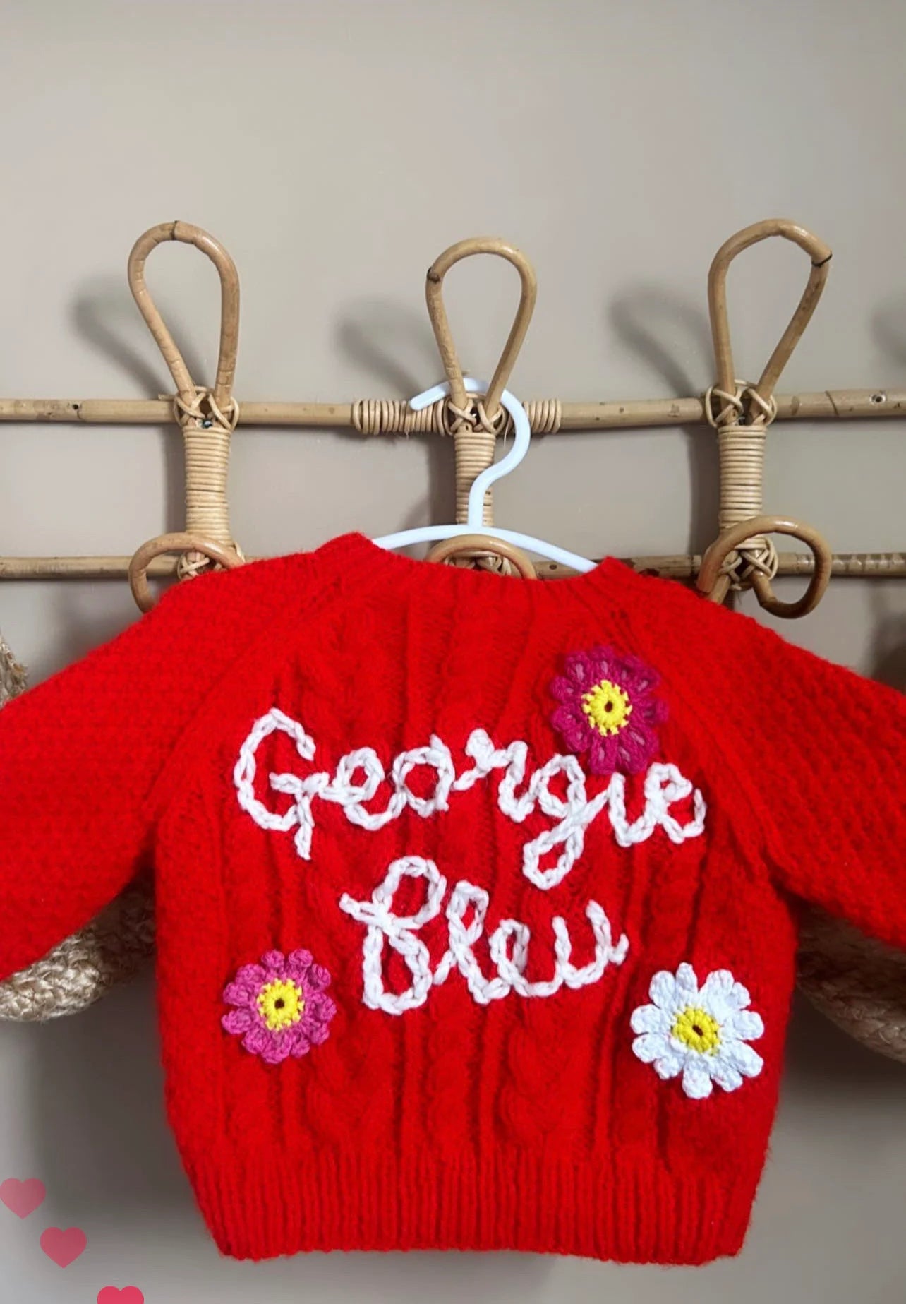 Personalised Knit Cardigan